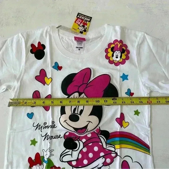 Minnie Mouse 3D Head TShirt Girls NWT - Picture 7 of 10
